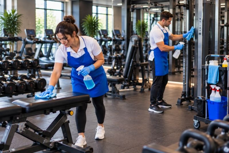 Fitnessstudioreinigung